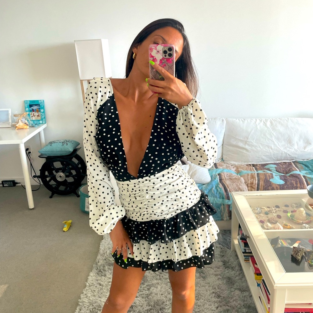 Polka dot dress